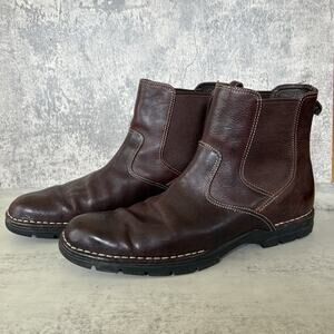 Cole Haan Men’s Chelsea Boots Size 11 Brown Leather NikeAir